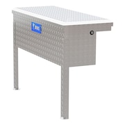 UWS 36IN TRUCK SIDE TOOL BOX WITH LOW PROFILE  - BRIGHT ALUMINUM TBSM-36-LP